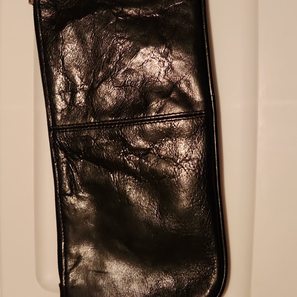 Wilson Leather Patchwork Leather Lage Wristlet/Cl… - image 4